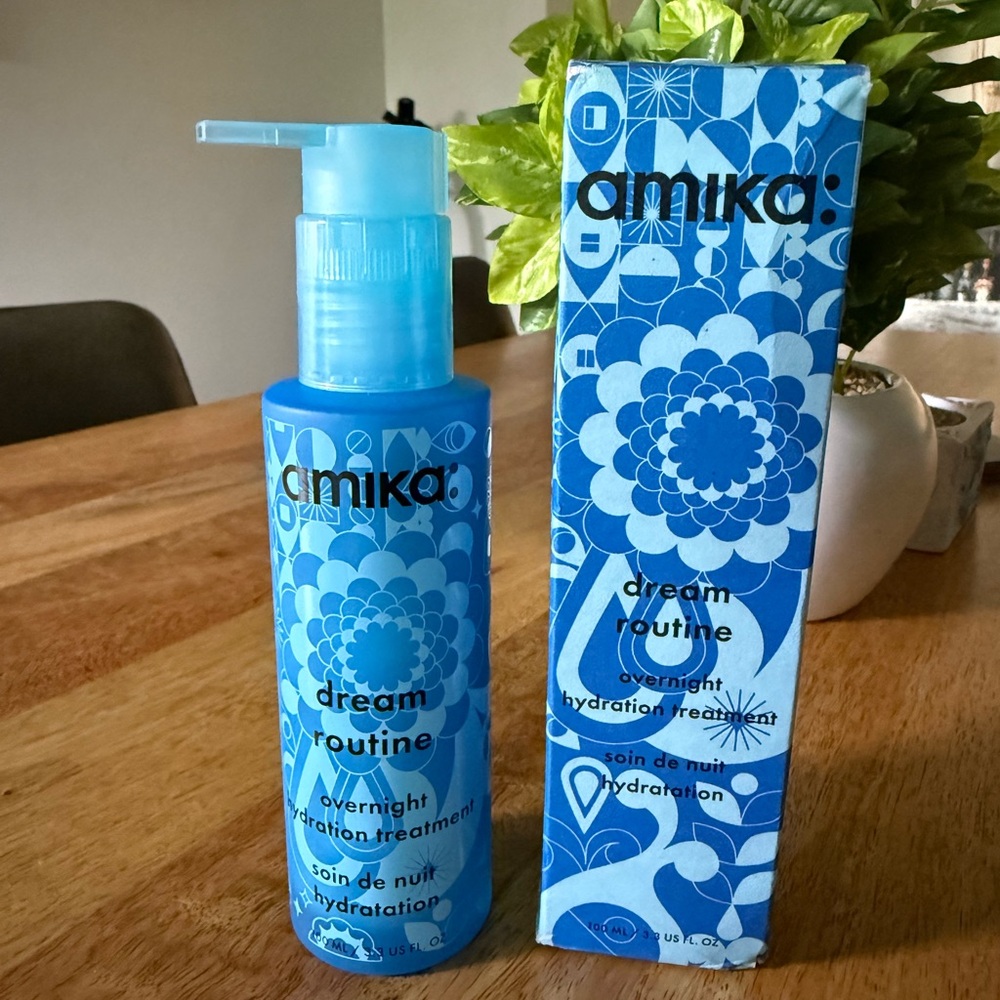 Amika Dream Routine Overnight Hydration Treatment 3.3oz Brand New In Box